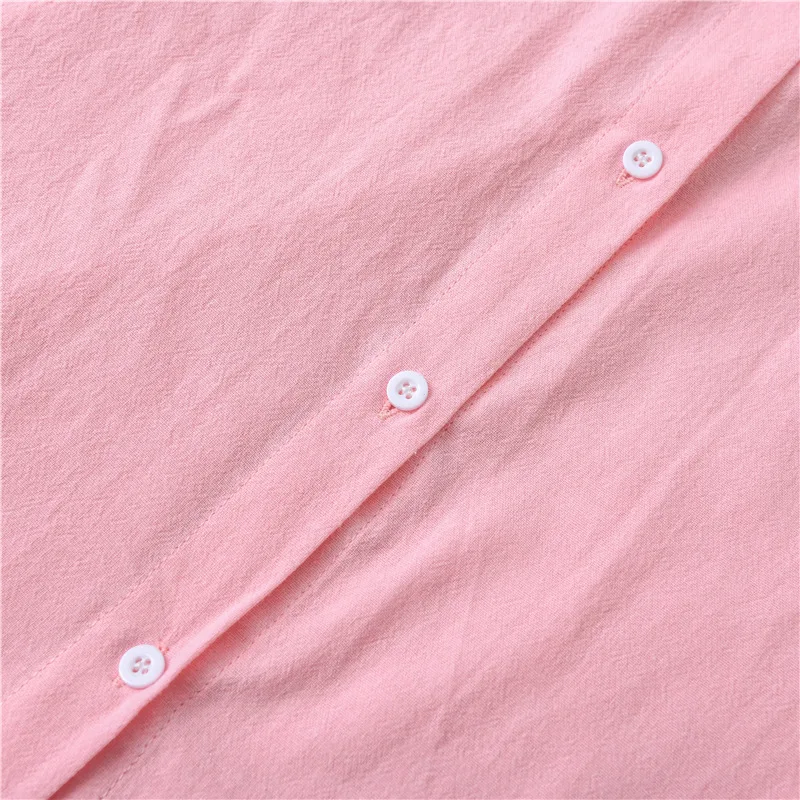 Женская свободная рубашка с отложным воротником Удлиненная новинка 2019 | одежда