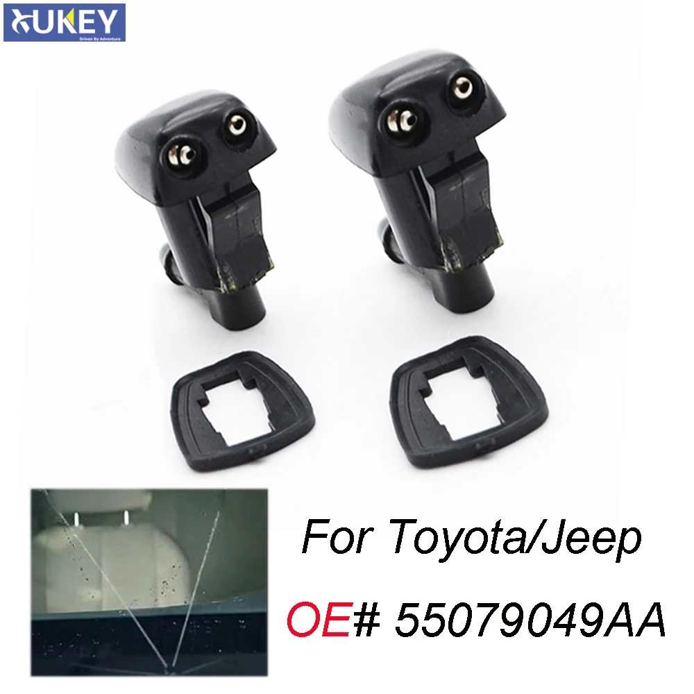 Xukey 2 шт./компл. форсунки для мытья лобового стекла Toyota Avensis Verso XM20 high Lander XU20 Prius XW20 2003