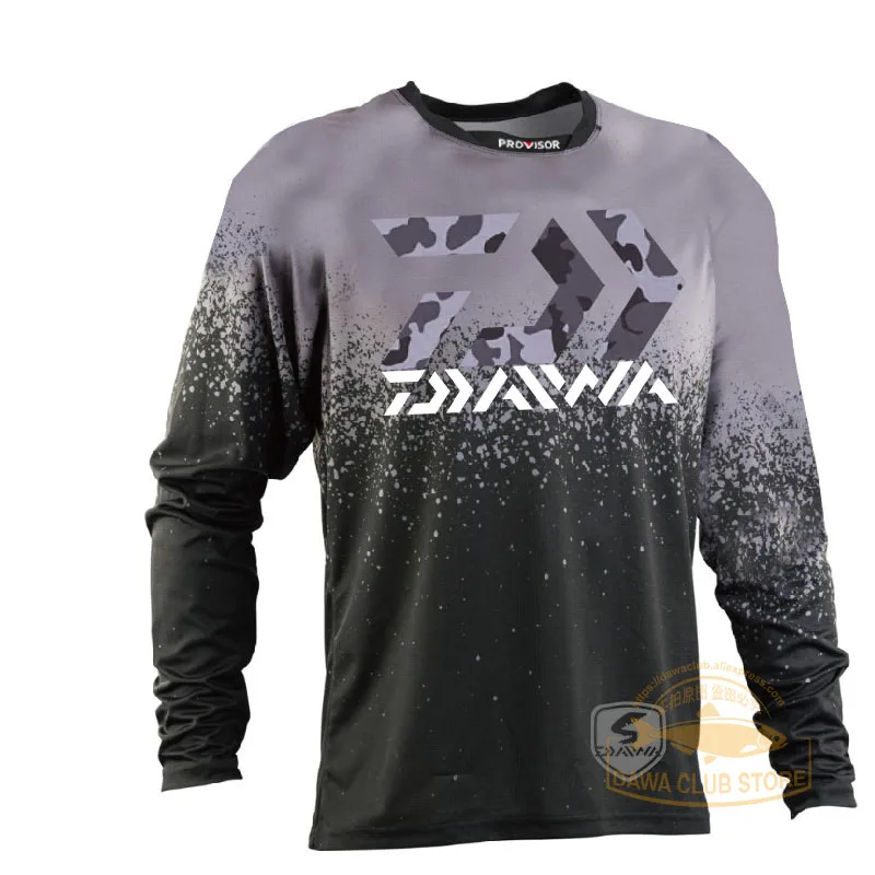 

Daiwa Autumn Fishing Jersey Quick Dry Fishing Long-sleeve Clothing Breathable Outdoors Fishing T-Shirt Spring Fishing Clothes