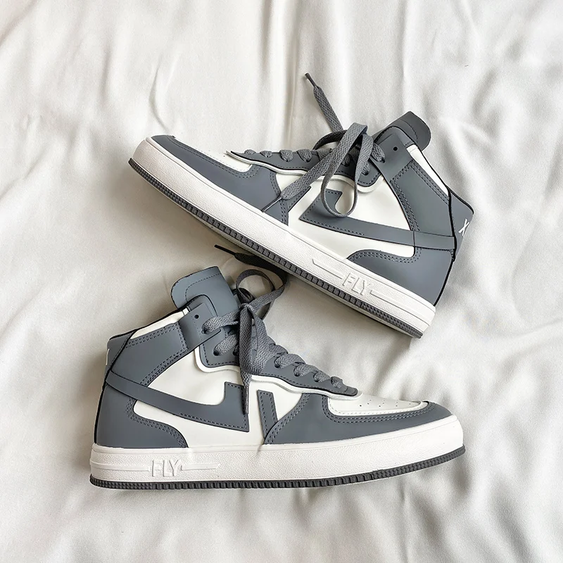 Мужские высокие кроссовки Hi-Q модная уличная спортивная обувь нескользящая