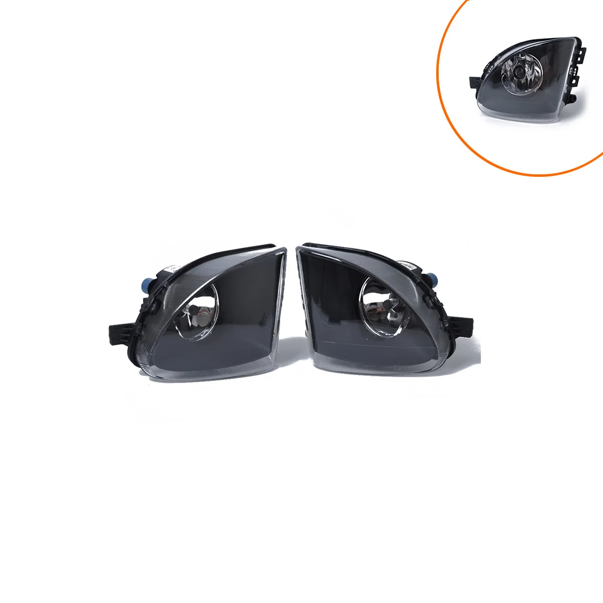 

2PCS automobile fog lamp is suitable for BMW 520i 528i 535i 5 Series Left + Right front fog lamp 63177216885 63177216886