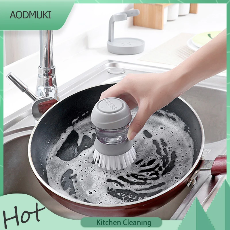 Домашние кухонные принадлежности чистящие щетки для мытья посуды многоразовый