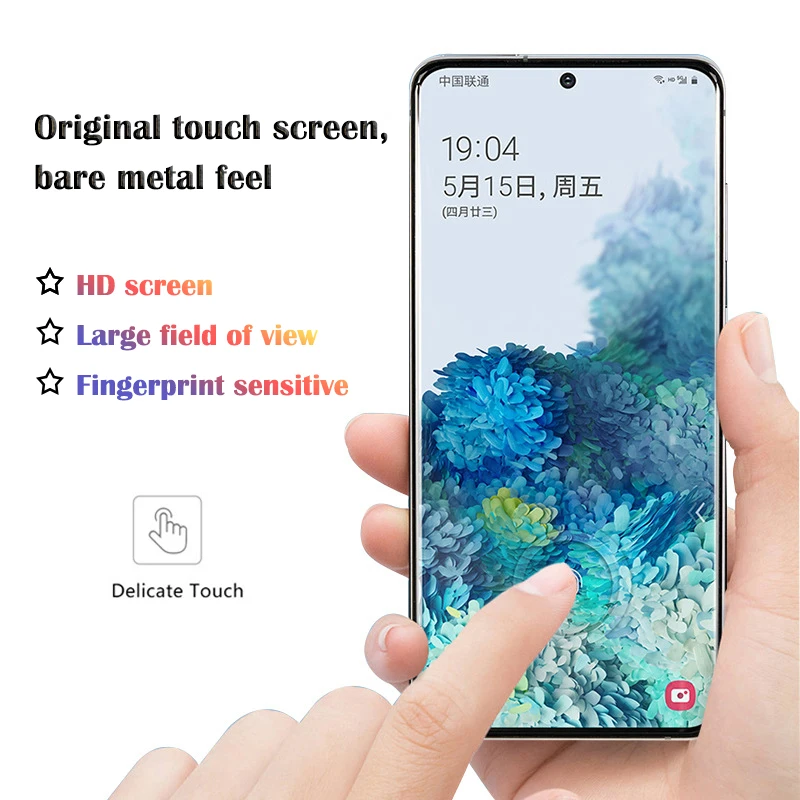 

3D Curved Glass For Samsung Galaxy S20 S 20 Ultra Screen Protector On For Samsun s20 Plus S20plus Tempered Glas Film Accessories