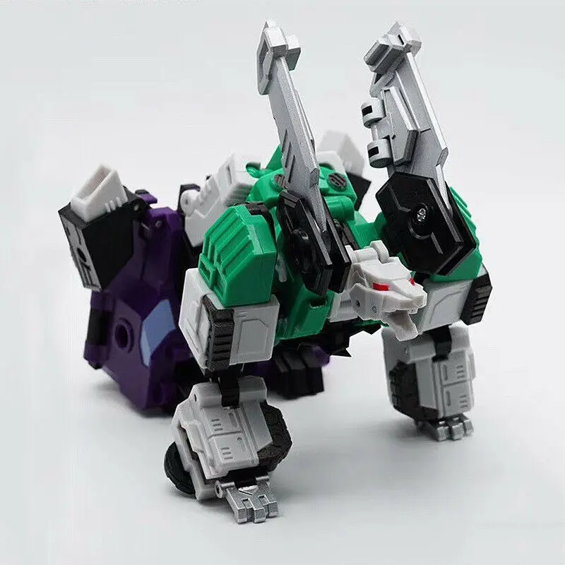 Трансформер MechFansToys MFT 27G зеленый Sixshot в наличии!|Игровые фигурки и трансформеры| |