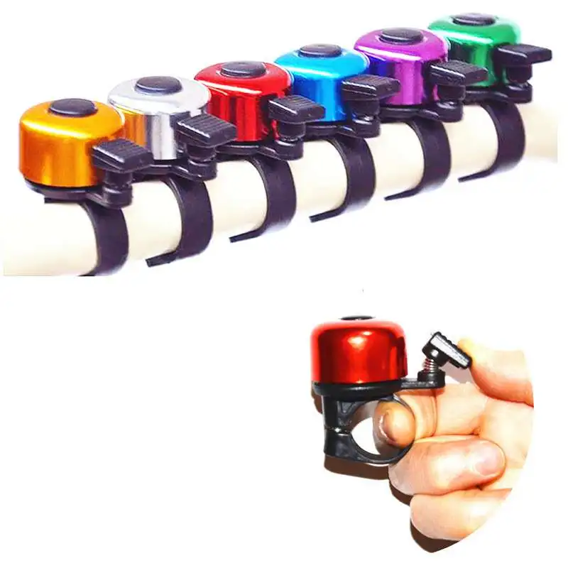 

MTB Loud Bell Mountain Road Bike Horn Sound Warning Alloy Alarm For Safety Cycling Handlebar Ring Bicycle Call Vehicle Accessory