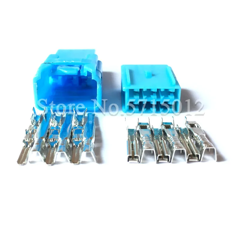 

6 Hole Harness Connector Cable Wiring Harness Connectors With Terminals