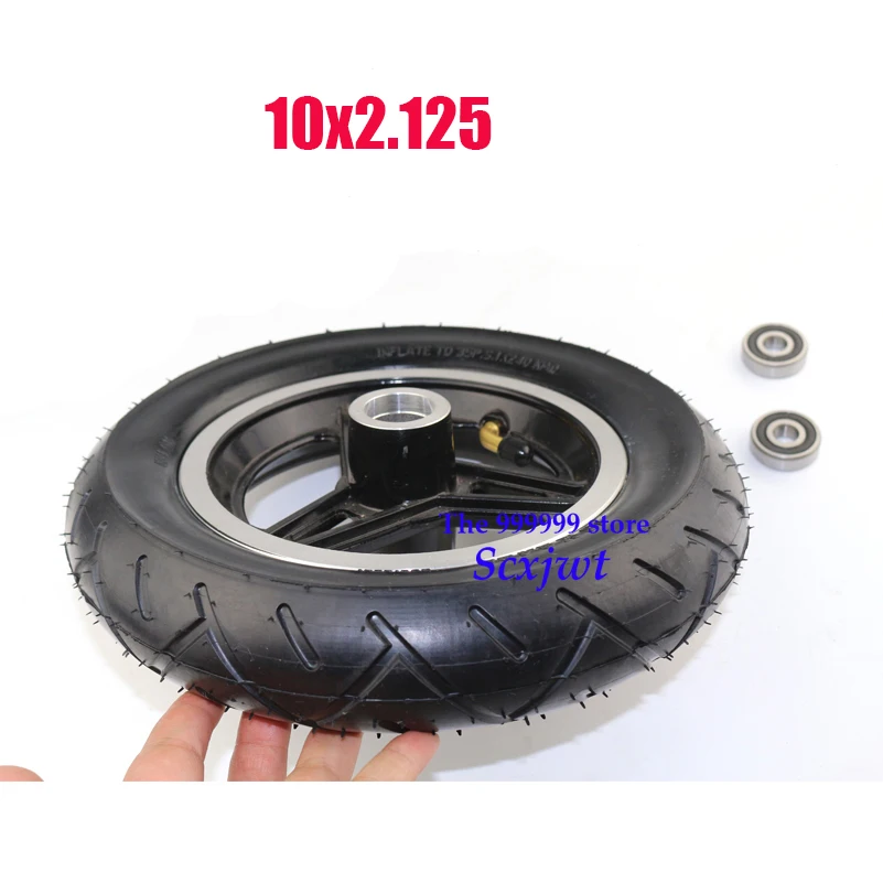 

Good quality 10x2.125 tire and aluminum alloy wheel hub are suitable for electric scooter balancing car