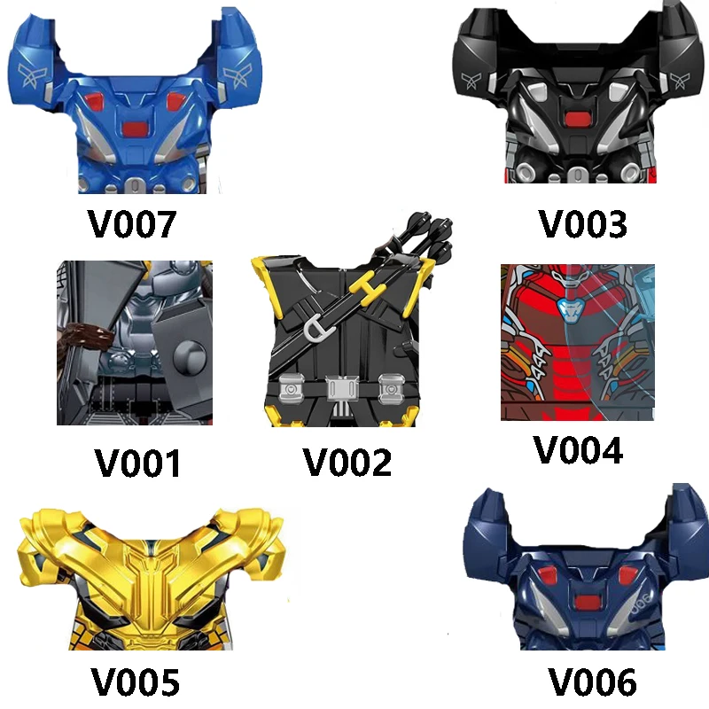 Экшн-фигурки мини-строительные блоки с двойной оправой игрушки для детей Детский