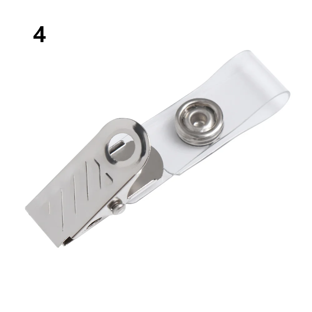 

10 шт., 4 стиля, бирка с именем ключа от потери, зажимы для шнура для ID значка