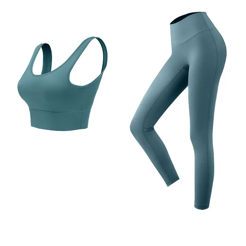 

Exercise Yoga Set Sports Bra and Leggings Jogging Women Gym Set Clothes 2-piece set yoga Sports Tights Women Fitness Sports Suit