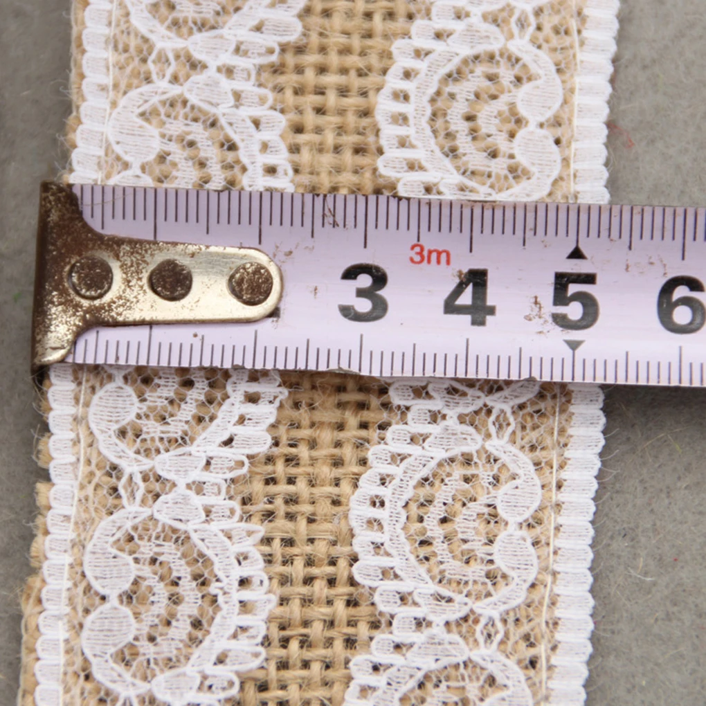 1 шт./рулон джутовая лента для упаковки подарков | Дом и сад