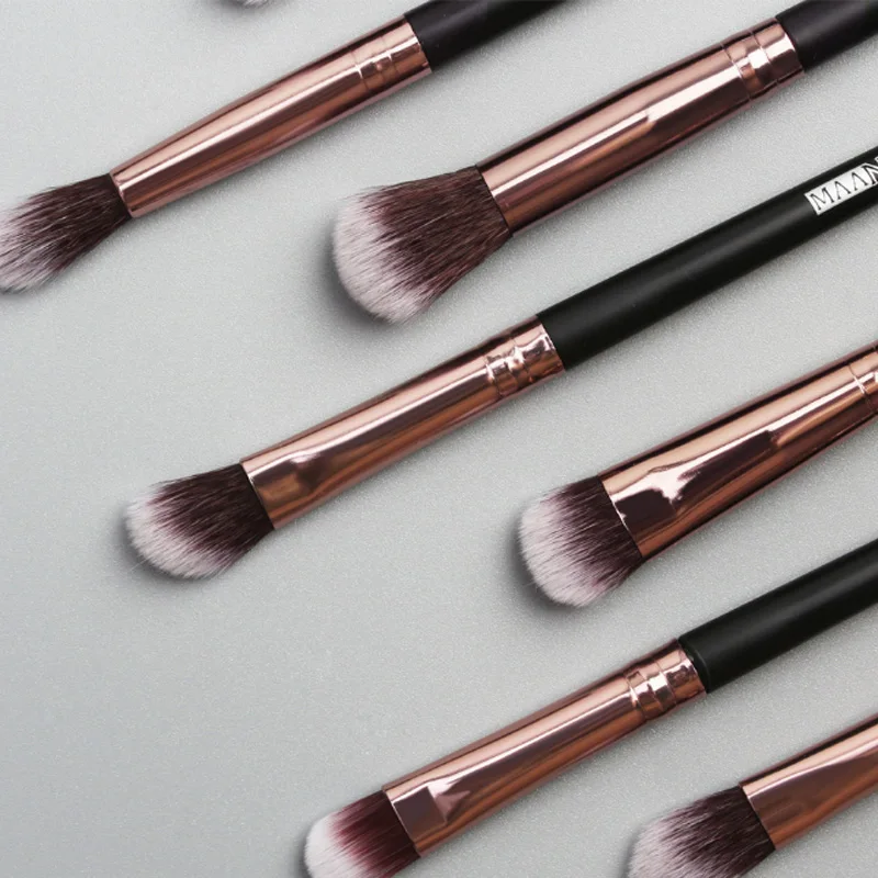 Набор кистей для макияжа Профессиональные 12 шт./лот кисти смешивания теней век