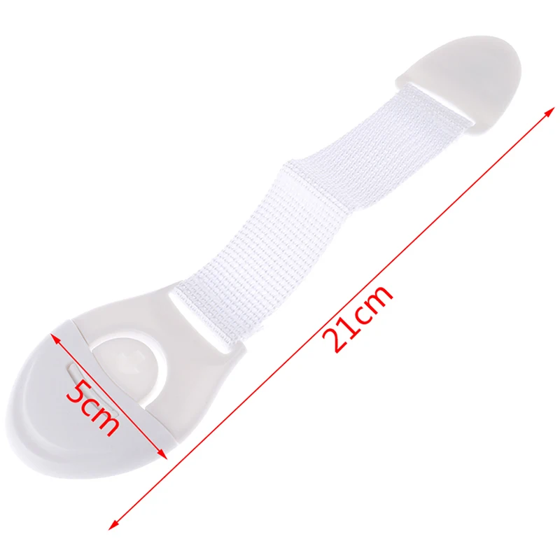 10pcs/Lot Drawer Door Cabinet Cupboard Toilet Safety Locks Baby Kids Care Plastic Straps Infant Protection |