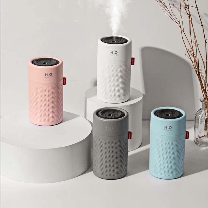 Увлажнитель воздуха ультразвуковой аккумуляторный 750 мл 2000 мАч|Увлажнители