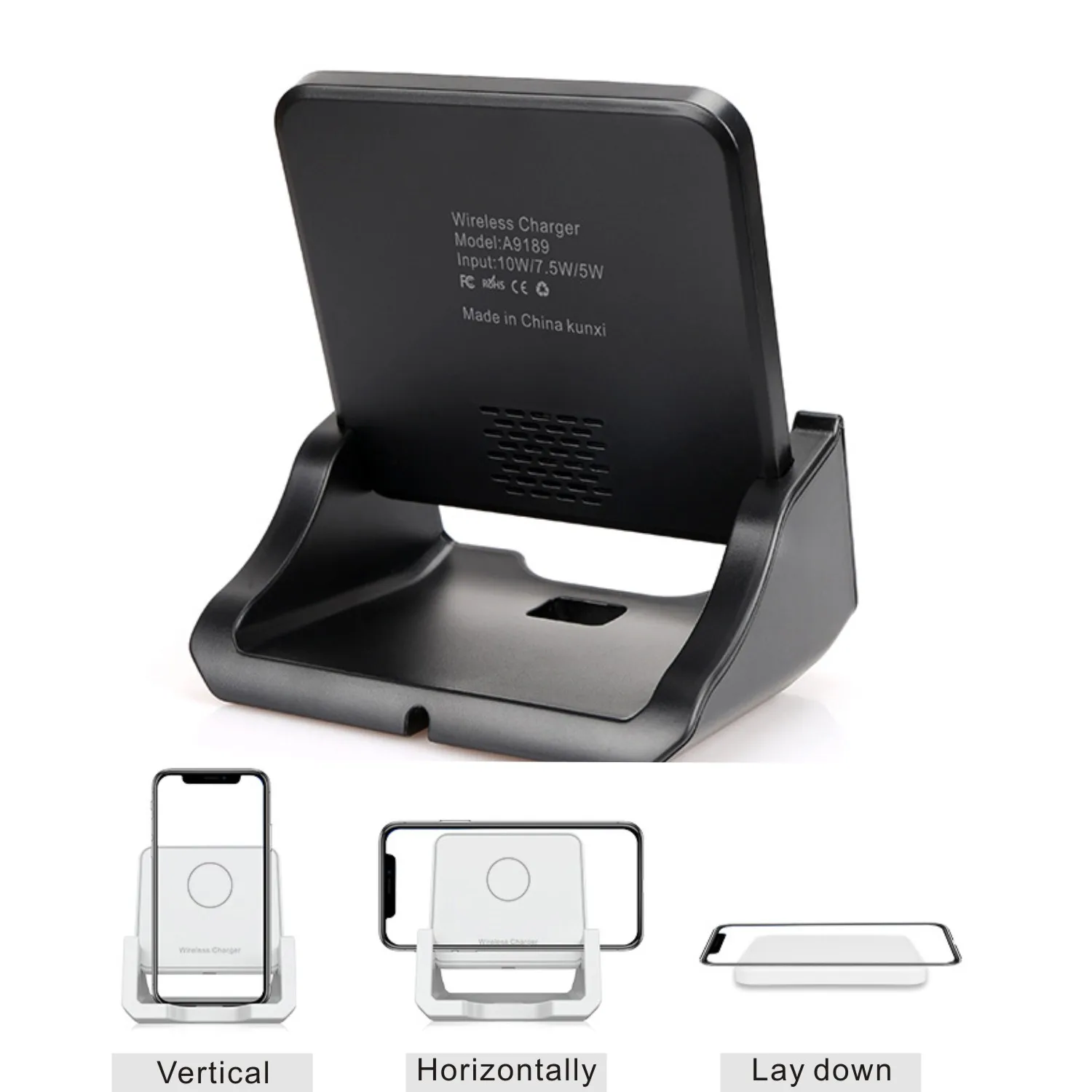 mobile phone holder stand cellphone smartphone usb wireless charger for iphone pro max mini 13 12 11 8 plus xr xs samsung xiaomi free global shipping