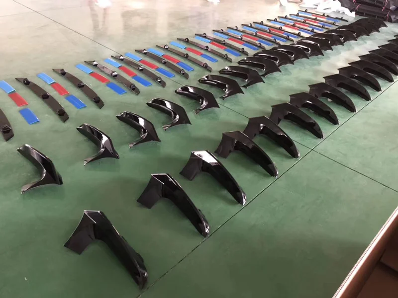 

For G30 G38 Body kit spoiler 2017-2018 For BMW 5 series G30 ABS Rear lip rear spoiler front Bumper Diffuser Bumpers Protector