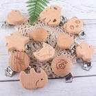 5 шт., Детские подтяжки из натурального бука