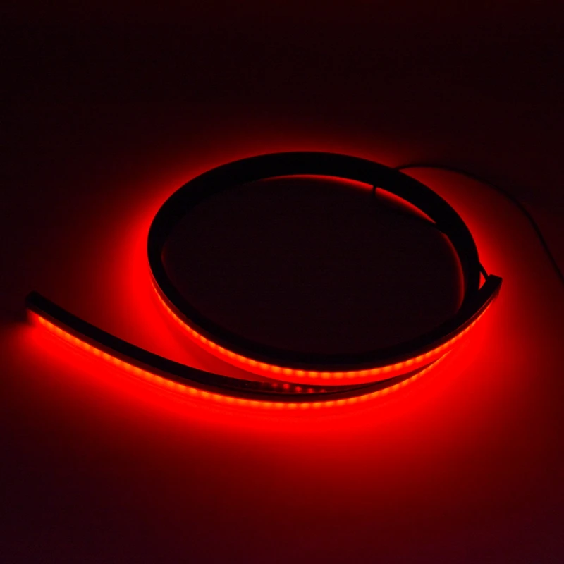 100 см Автомобильный задний светильник 3030 144 светодиодный Красный Универсальный