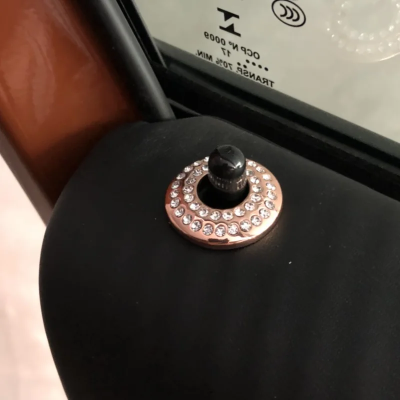 2 шт. шикарные блестящие автомобильные интерьерные дверные замки зеркальные