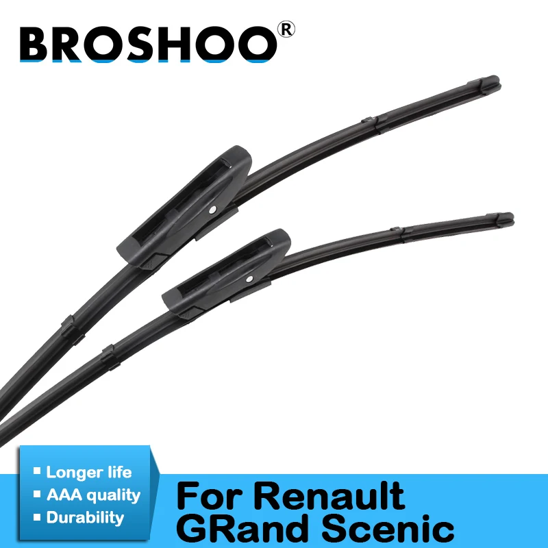 Автомобильные щетки стеклоочистителя BROSHOO для Renault Grand Scenic 2 3 4 2005 2006 2007 2008 2009 2010 2011