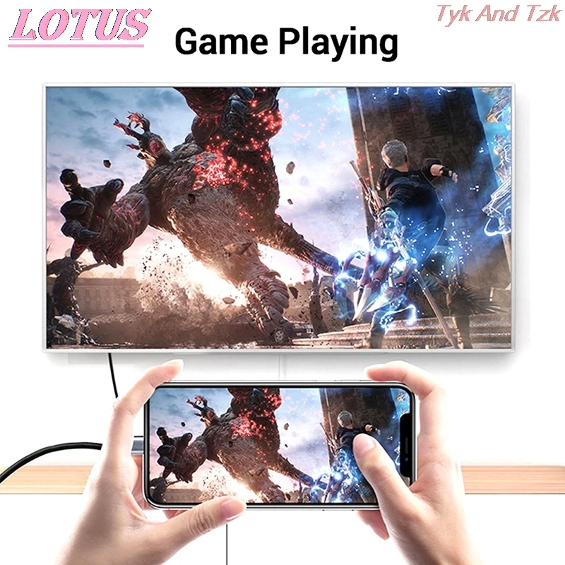 

4K 60Hz USB Type-C Male Hdmi Vga Dp Minidp RJ45 Converter Adapter