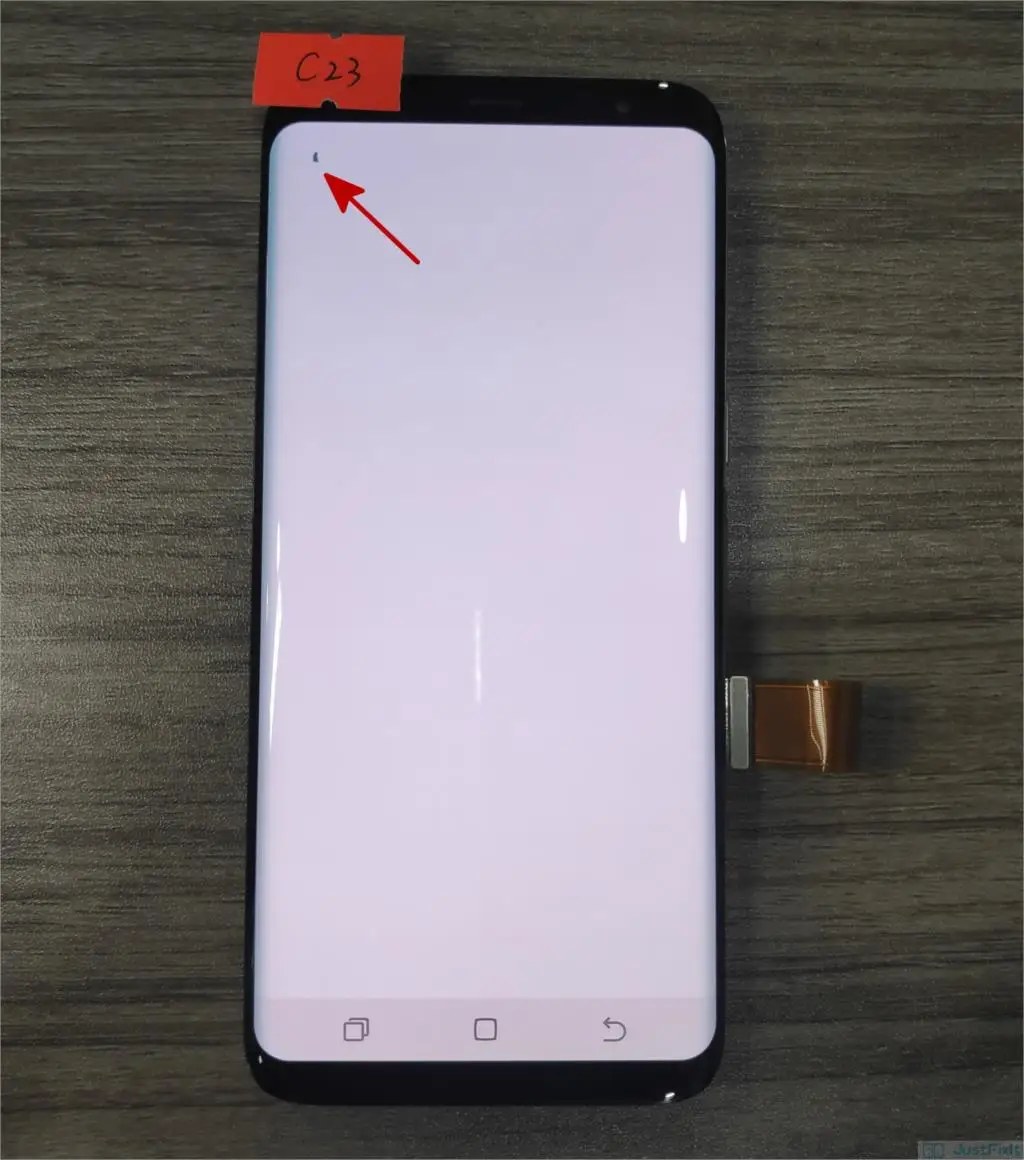 Оригинальный супер AMOLED экран для Samsung Galaxy S8 G950F G950A G950FD черный точечный ЖК-дисплей