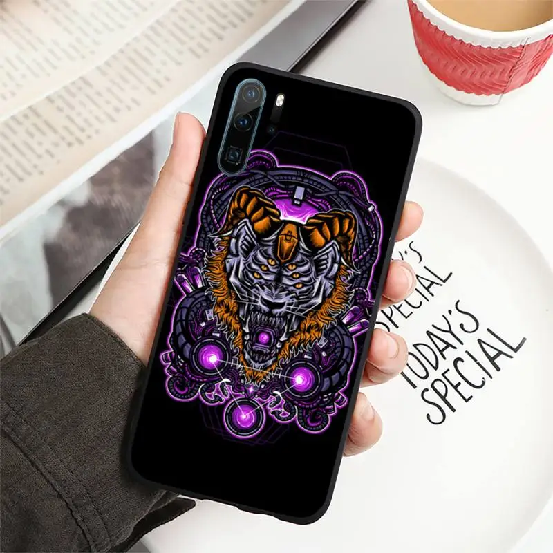

Samurai tiger Phone Case For Huawei honor Mate P 9 10 20 30 40 Pro 10i 7 8 a x Lite nova 5t