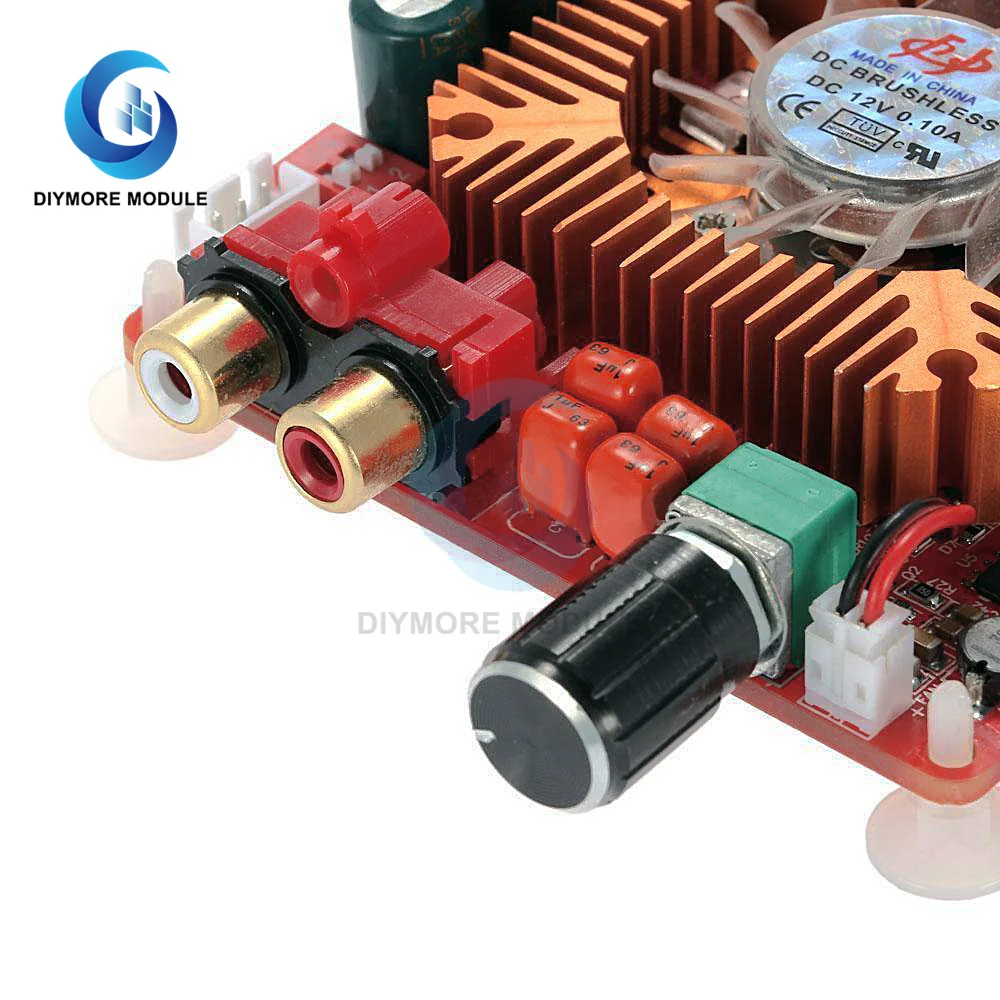 Плата цифрового усилителя высокой мощности TDA7498E 160Wx2 двухканальный Hi-Fi стерео