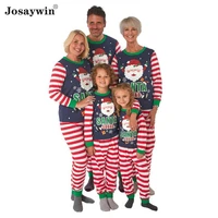 family matchint outfit pyjamas sets 2020 christmas family pajamas set adult kid baby bebe print navidad familia matching clothes