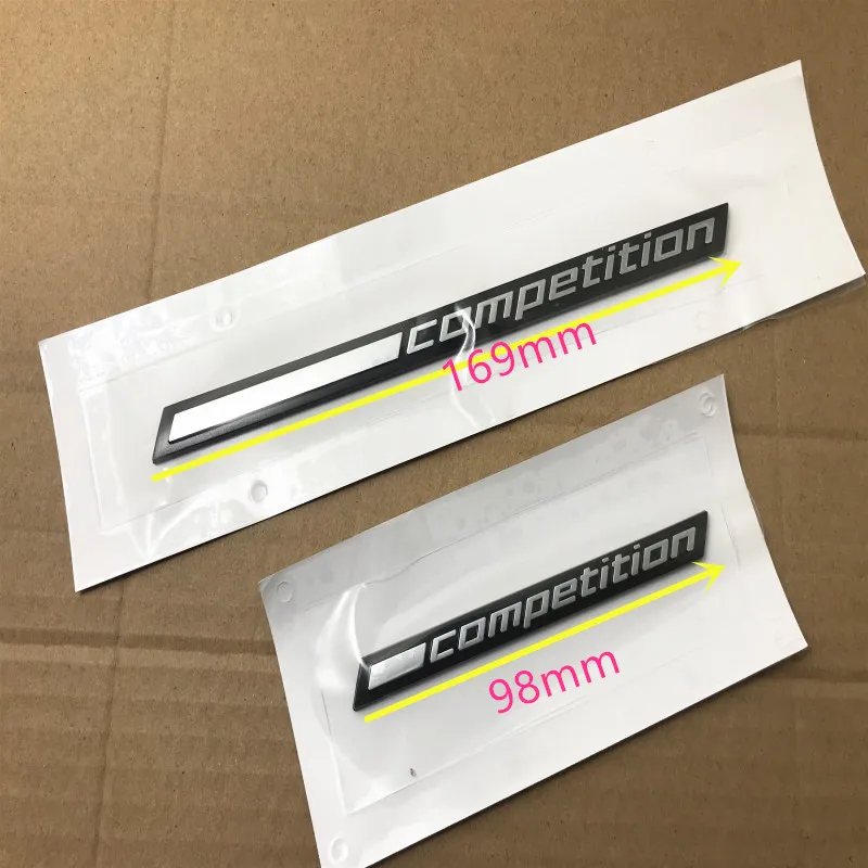 Конкурсная штанга подчеркнутая Эмблема для BMW E36 E39 E46 E60 E53 E90 X1 X3 E70 E83 X5 F10 F30 M2 X3M X4M X5M