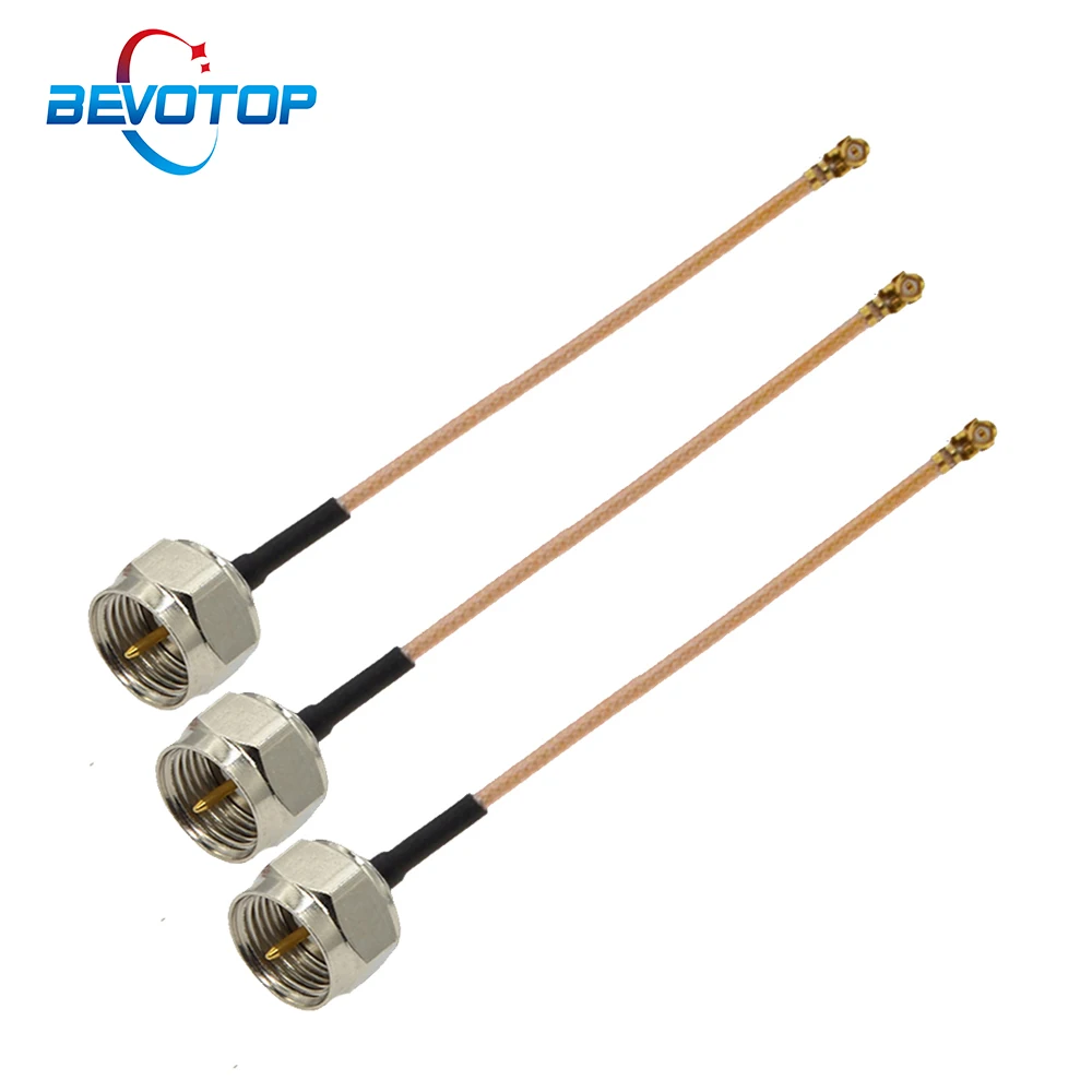 

10 шт./лот F до IPX RG178 Кабель с разъемом «папа» uFL/u.FL/IPX/IPEX-1 со штекера на гнездо RF с коаксиальным кабелем WI-FI 3G антенный кабель-удлинитель
