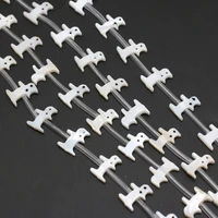 5pcs 2021new natural sea water white shell cat shape loose beads for jewelry making diy necklace bracelet anklet accessories