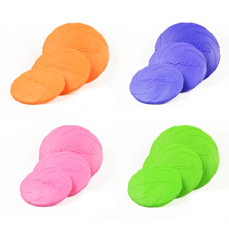 Обучающий щенок большая собака игрушка летающая планка интерактивные игрушки