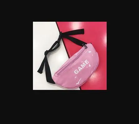 Детская модная поясная сумка для девочек нагрудная Сумочка через плечо кошелек