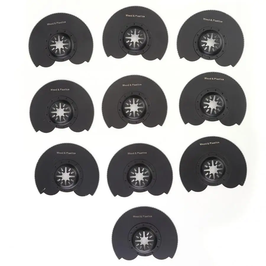 Осциллирующие режущие диски 10 шт. полукруг высокоуглеродистой стали высокой