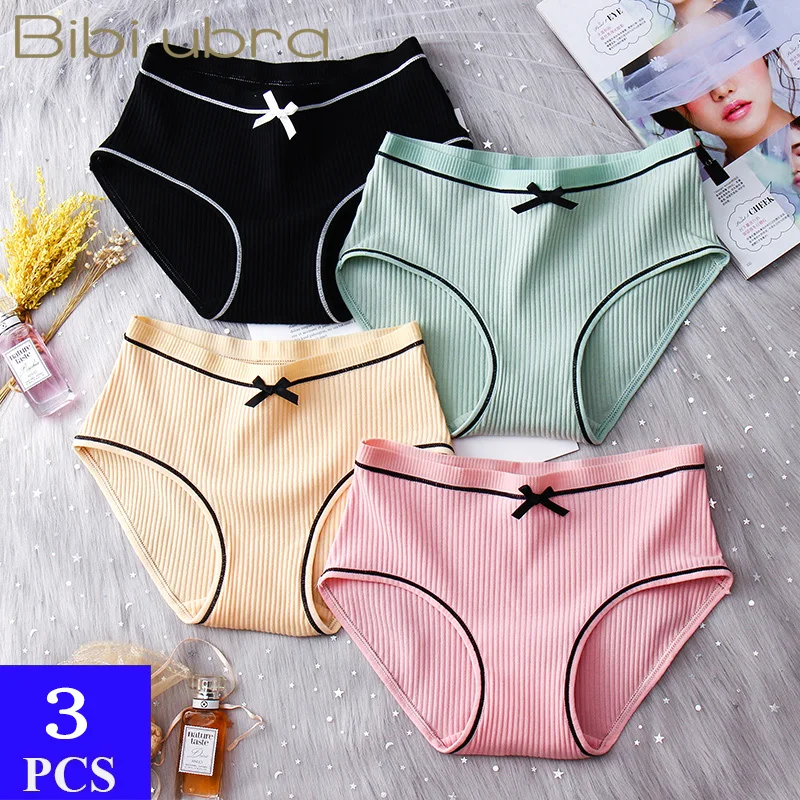 

Panties Women Underwear Set Solid Mid-waist Cotton Panties New Women's Underpants Tempting Briefs Female Underwear Cozy Lingerie