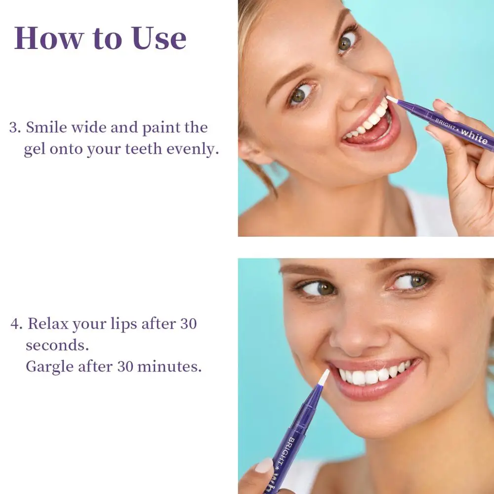 Пероксид гель для чистки зубов отбеливающий набор стоматологических белых