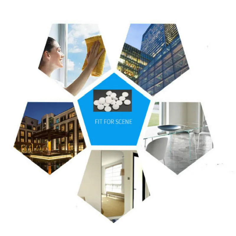 Чистящие шипучие таблетки 10 шт. многофункциональные сверхконцентрированные