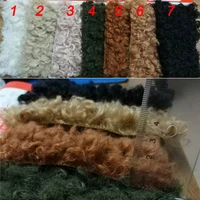 10cm160cm high grade rolled sheep faux fur fabric for winter coat faux rolled sheep for diy fur material 160cm wide jxyf 58a