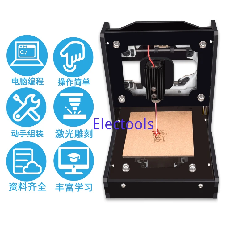 Новый лазерный гравировальный станок Arduino с открытым исходным кодом проект
