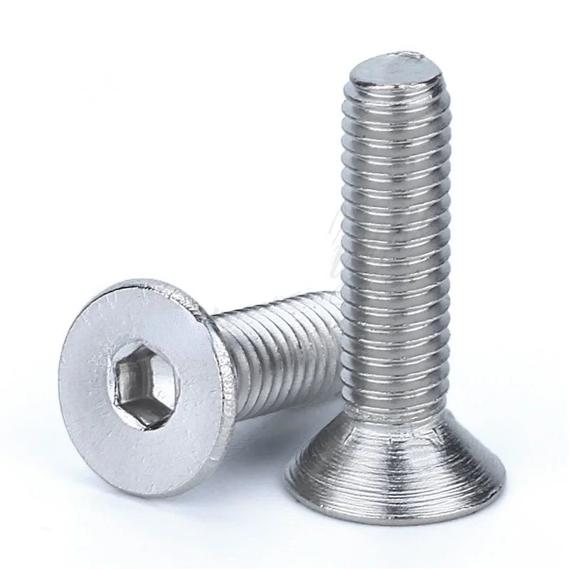 

Din7991 Gb70.3 Iso10642 Jisb1194 M2 M2.5 M3 M4 M5 M6 304 Stainless Steel Hexagonal Countersunk Screws Flat Head Screw Bolt