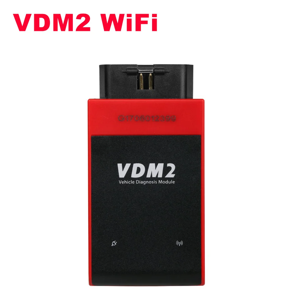 WiFi UCANDAS VDM2 полная система V5.2 Bluetooth/Wifi OBD2 VDM II для Android VDM 2 OBDII сканера кода PK easydiag обновление бесплатно - Цвет: WiFi