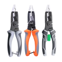 wire cutters multifunctional wire stripping electricians pliers needle nose pliers electrician tools pliers set