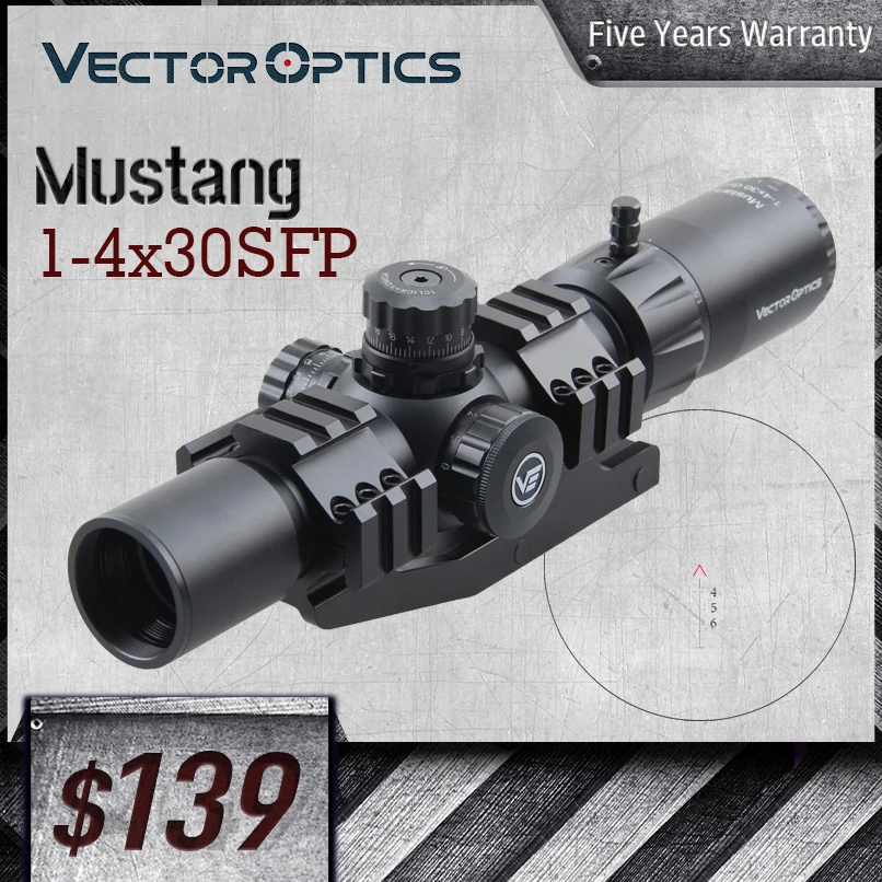 Vector optics mustang 1 4x30 sfp