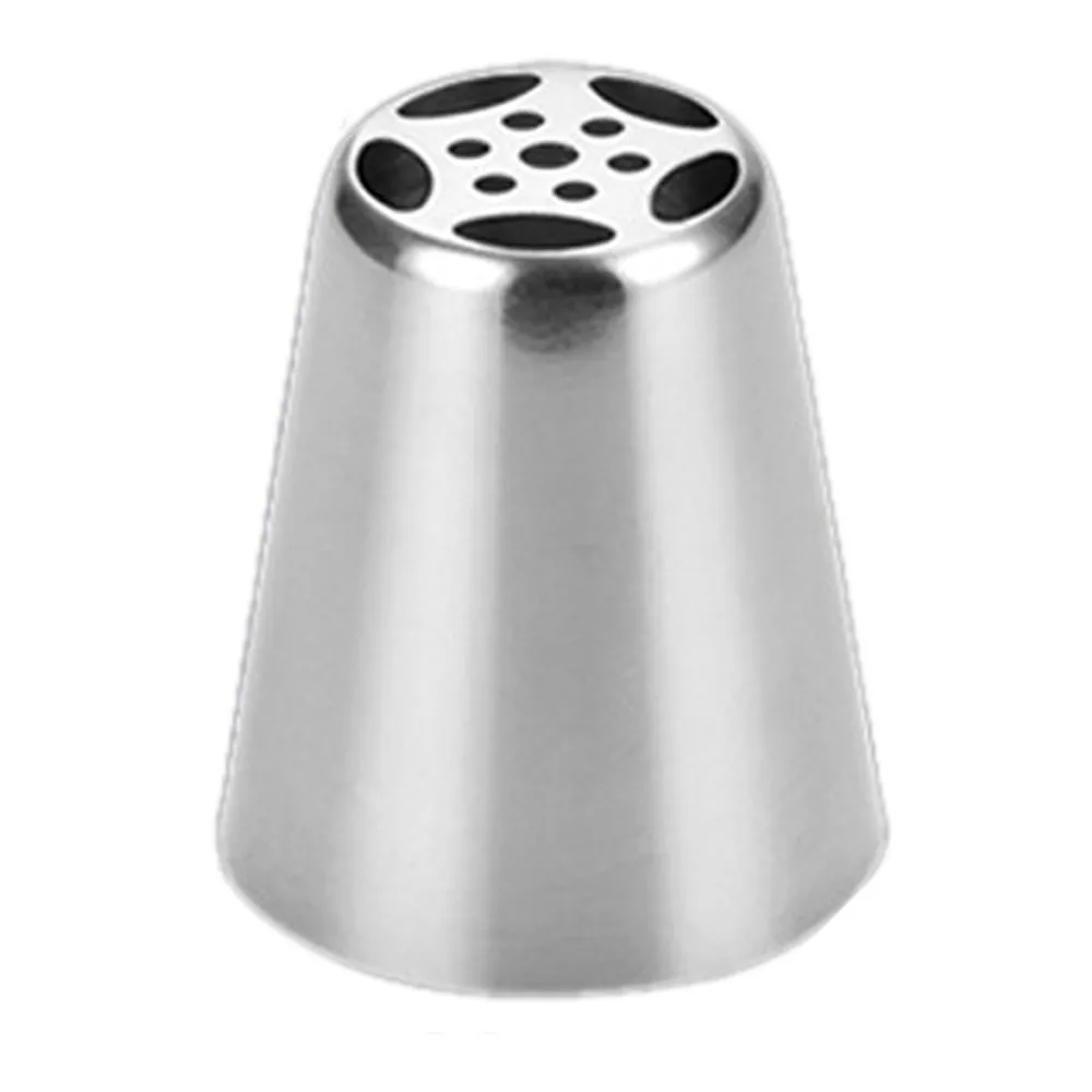 Русский шаровой фонарь из нержавеющей стали 7 шт. насадки для цветов помадки