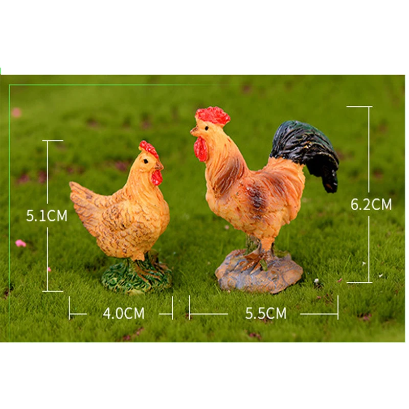 Прекрасная миниатюрная фигурка ручной работы искусственное украшение