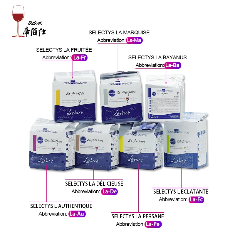 Импортные дрожжи 10 г виноградные фрукты киви апельсин виноград ананас груша