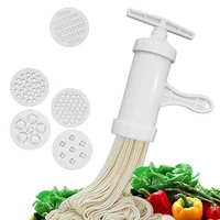 manual plastic noodle maker press pasta machine crank cutter fruit juicer cookware making spaghetti kitchen tools