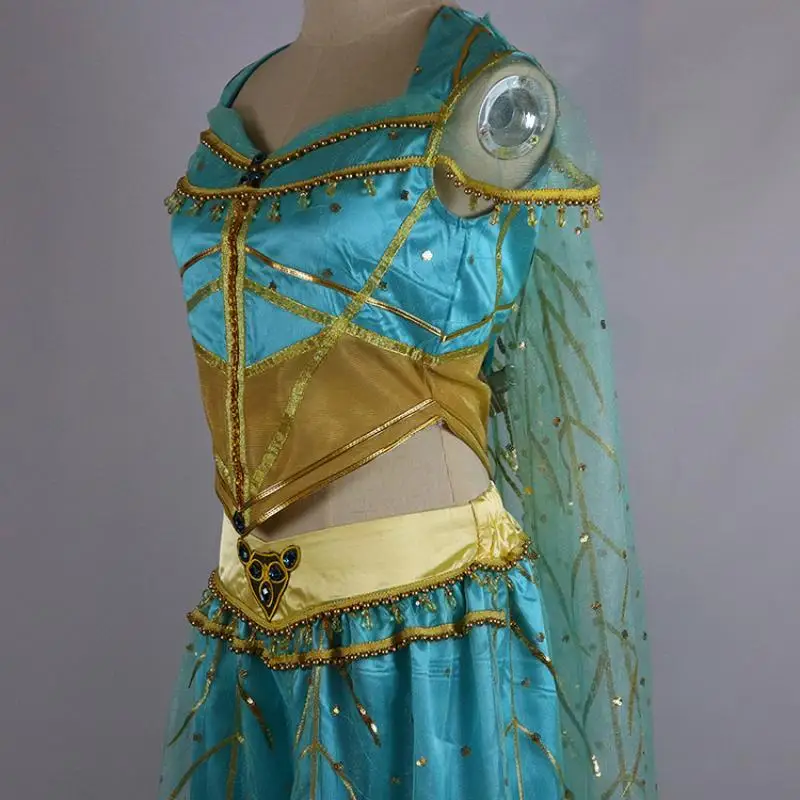 Aladdin принцесса 2020 косплей костюм сексуальное платье для танца живота наряд на