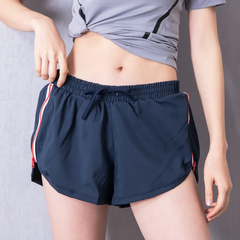 Спортивные шорты с двумя свободными быстровысыхающими дышащими беговыми